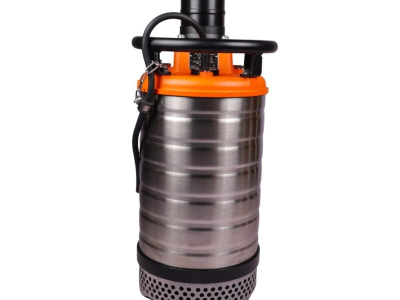 Btali BT-45.5 10HP 3-Phase industrial submersible pump for heavy-duty dewatering with a robust 100mm outlet.