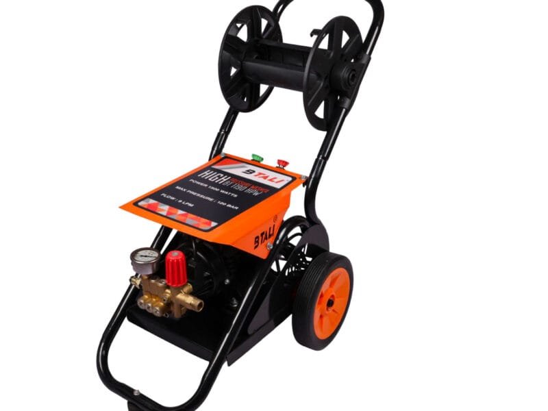 A high pressure cleaner being used for heavy duty industrial maintenance to lower operational costs in India today