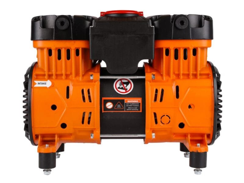 Professional air compressor for painting with advanced moisture removal dryer system for clean spray finishes.