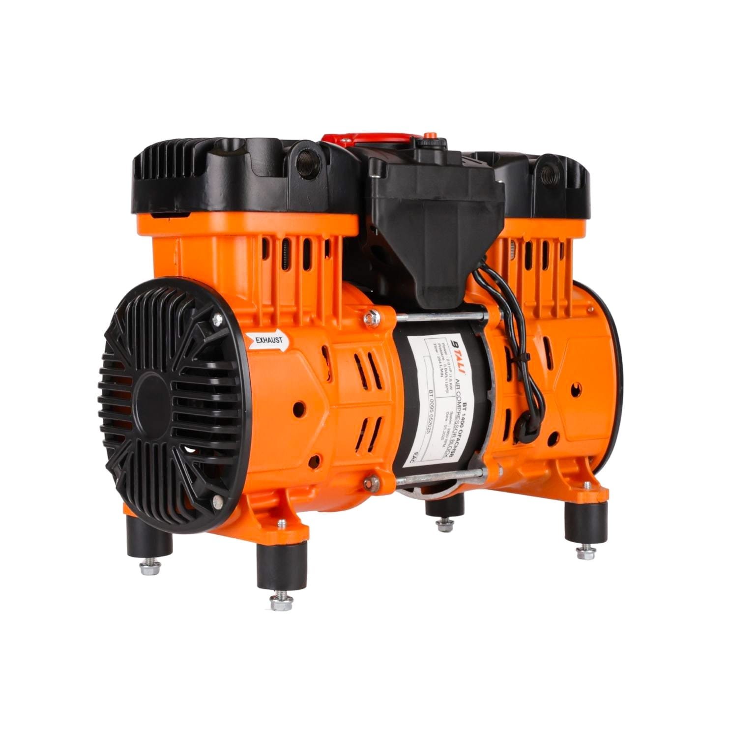 Btali BT 1400 Oil Free Air Compressor Block for building and replacing air compressor units – Btali International