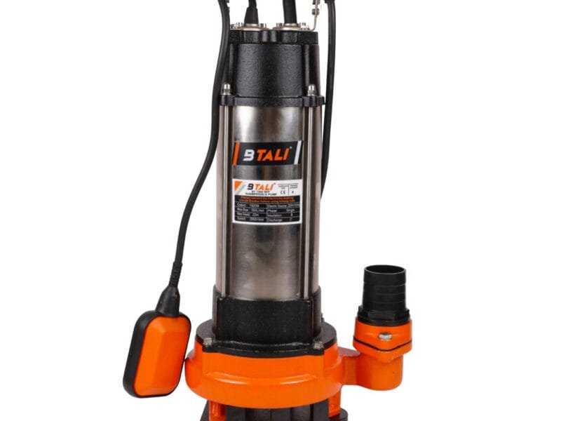 High-performance sewage submersible pump for municipal wastewater management in India; featuring a stainless steel design.